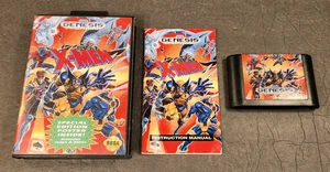 X-Men (Sega Genesis, 1993) Completo con caja y manual SIN PÓSTER PROBADO - Imagen 1 de 2