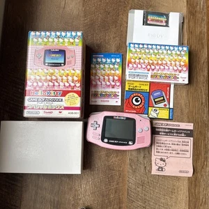 Nintendo Gameboy Advance GBA Hello Kitty Rosa Caja Especial LE Probada Importación de Japón - Imagen 1 de 22