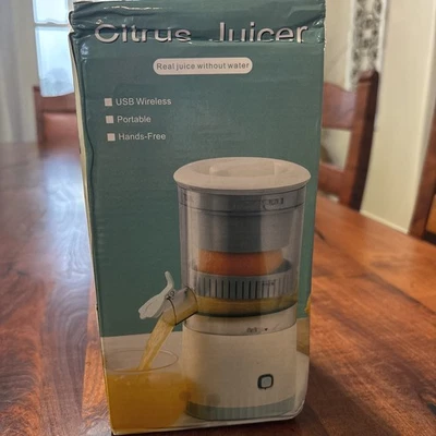 Electric Citrus, Juicer, Usb Wireless New - Image 1 of 4