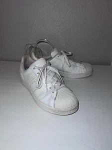 Adidas Damen Original Superstar FV 3285 weiß Court Turnschuhe Größe 7 - Bild 1 von 11