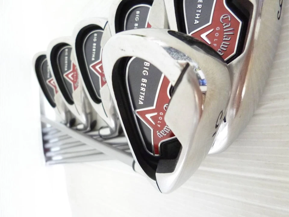 Juego de plancha Callaway BIG BERTHA 2006 6 piezas 5-Pw Flex regular serie B 60i R derecha Foto 1 de 4
