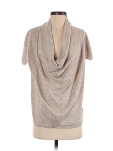 Knitted & Knotted Women Brown Short Sleeve Top S - Picture 1 of 2