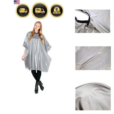 Capa de champú impermeable resistente a las manchas capa de vinilo para salón 45x54 pulgadas Foto 1 de 4