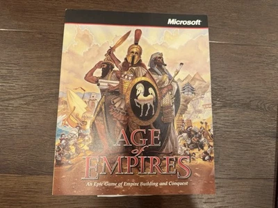 Age of Empires (PC, 1997) disc, manual, and reference guide - Image 1 of 4