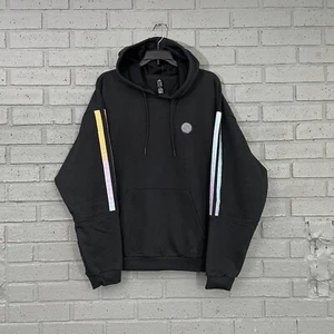 $75 Adidas Mens M Medium Donovan Mitchell Pullover Hoodie Black HB6760 Medium - Picture 1 of 12