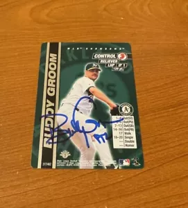 BUDDY GROOM Autographed 2000 MLB Showdown 1st Edition AUTO SIGNED - Picture 1 of 1
