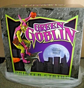 BOWEN DESIGNS AP GREEN GOBLIN SPIDER-MAN CLASSIC ACTION STATUE Sideshow Bust - Picture 1 of 10