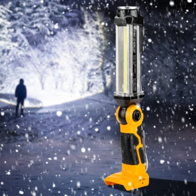 JHJQZCYG 2000LM LED Camping Lantern for Dewalt 20V MAX Lithium Battery 35W LED Work Light