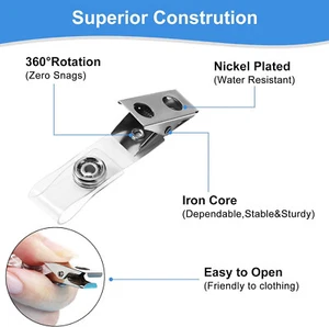 Badge Clips - Picture 1 of 4