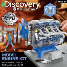 DISCOVERY KIDS DIY Toy Model Engine Kit, Mechanic Four Cycle Internal Combustion