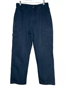 Men's Tru-Spec Tactical Rip-Stop Cargo Work Pants Black Size 32 x 32 - Picture 1 of 8