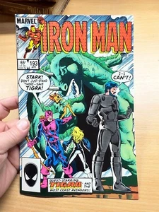 CÓMICS MARVEL IRON MAN #193 ABRIL 1985 (VFN) CÓMIC (LL) - Picture 1 of 9