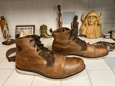 Bull Boxer Men's Serret Boot in Brown Size 12 M - Image 1 of 4