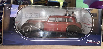 Signature Models Premier Miniature 1:18 1938 Mercedes-Benz 770K темно-бордовый РЕДКИЙ новый в коробке - Изображение 1 из 4