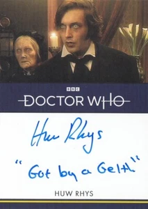 DOCTOR WHO SERIE 5 - 7 - HUW RHYS (REDPATH) INSCRIPCIÓN AUTÓGRAFO (26-50) 1 - Imagen 1 de 1