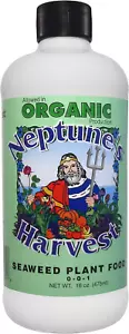Neptune's Harvest Seaweed Fertilizer 0-0-1, 16 Ounce - Picture 1 of 2