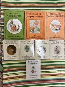 Beatrix Potter Lot of Eight (8) Vintage Hardcover Books - Imagen 1 de 6