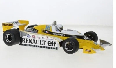 MODELCAR 1:18 DIE CAST RENAULT RS10 #16 GREAT BRITAIN GP 1979 ARNOUX   MCG18617F - Immagine 1 di 2