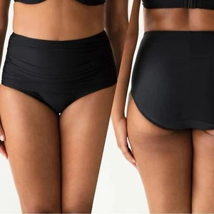Prima Donna Black Cocktail Full Gathered Brief Bikini Bottom - Bild 1 von 6