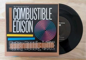 Combustible Edison – Short Double Latte 7" Vinyl Record – BUNG 001 - Picture 1 of 4