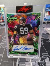 2023 Leaf Vibrance Jack Ham Green Shimmer Auto BA-JH1 #6/7
