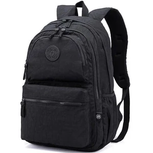 Large Nylon Laptop Travel Backpacks Casual Bookbag Lightweight Water Resistan... - Picture 1 of 8