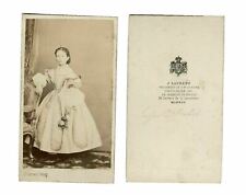 CDV Vintage Photographs J.LAURENT - Infanta Isabel de Borbon c.1860