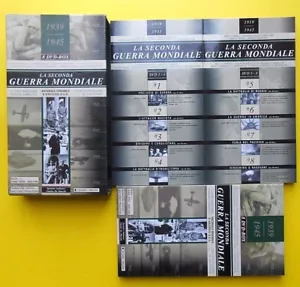ss box la seconda guerra mondiale world war II dvds ww2 book + 8 dvd cofanetti - Imagen 1 de 1
