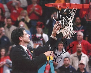 FOTO FIRMADA POR LOS CARDENALES RICK PITINO LOUISVILLE 8X10 CON CERTIFICADO DE AUTENTICIDAD - Imagen 1 de 1