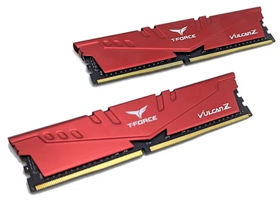TeamGroup T-Force Vulcan Z 16GB Kit (2x8GB) RAM DDR4 3000MHz TLZRD48G3000HC16CBK - Image 1 of 4