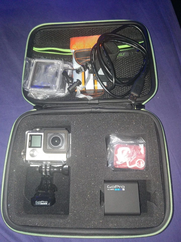 GOPRO HERO 4 DIGITAL CAMERA BUNDLE - Image 1 of 1