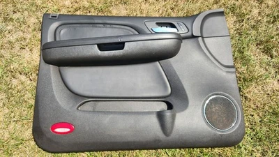 🔥07-14 Panel de puerta delantera Cadillac Escalade cuero conductor izquierdo delantero negro OEM Foto 1 de 4