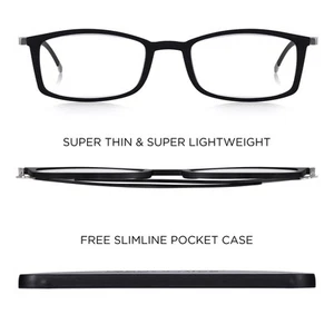 Gafas planas de luz azul para computadora y gafas de pantalla, sin aumento +0,0 - Imagen 1 de 6