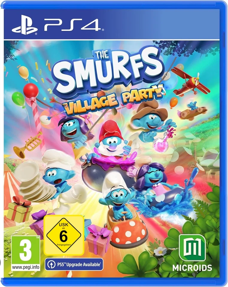 Die Schlümpfe: Village Party - PS4 PlayStation 4 - NEU OVP - *Blitzversand*