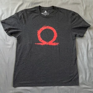 God Of War 2016 Sony Playstation anthrazit schwarz T-Shirt Erwachsene Größe Medium 20x24 - Bild 1 von 3
