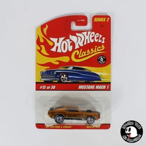 Vintage Hot Wheels Classics Mustang Mach 1 Spectra Orange 1:64 - Series 2 #15/30 - Bild 1 von 3