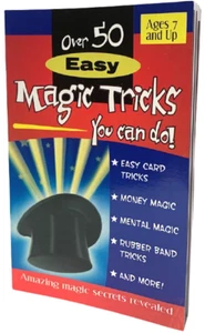 MÁS DE 50 TRUCOS DE MAGIA FÁCILES QUE PUEDES HACER LIBRO Folleto Aprende a hacer Tarjeta para principiantes - Imagen 1 de 7