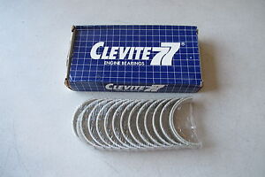 Clevite MS1104G25MM Main Bearing Set fit TOYOTA 2M-4M 2253CC-2563CC-2759CC 