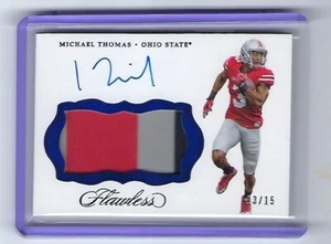 Michael Thomas Flawless Auto Relic 13/15 - Picture 1 of 2