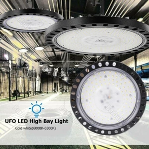 UFO LED Hallenbeleuchtung High bay Werkstattleuchte Industrielampe Hallen Lampe - Bild 1 von 15