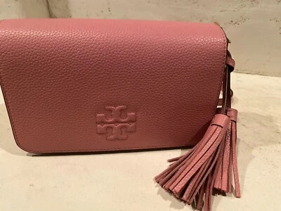 MINI BOLSO TORY BURCH THEA ROSA MAGNOLIA NUEVO CON ETIQUETAS GENUINO ENVÍO GRATUITO Foto 1 de 4