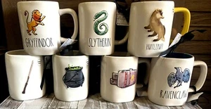7 tazas Dunn Potter Gryffindor Slytherin Ravenclaw Hufflepuff Polyjuice Obliviate - Imagen 1 de 5
