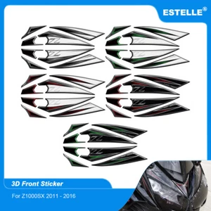 Kit de calcomanías protectoras de carenado delantero para motocicletas Kawasaki Z1000SX 2011-2016 - Imagen 1 de 17