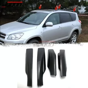 4PCS Roof Luggage Rack Bar Rail End Covers Shell For TOYOTA RAV4 XA30 2006-2012 - Picture 1 of 7