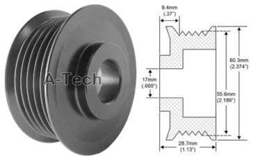 Alternator Pulley 5Groove for TOYOTA Tacoma 4Runner RAV4 Camry Solara Celica  - Image 1 of 3