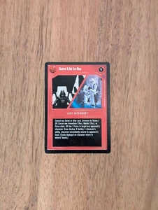 Star Wars CCG - SWCCG - Control and Set for Stun - EX Cond - Picture 1 of 1