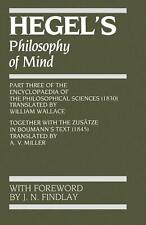 Hegel's Philosophy of Mind by G.W.F. Hegel (English) Paperback Book