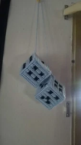 Dice pair handcrafted - Picture 1 of 2