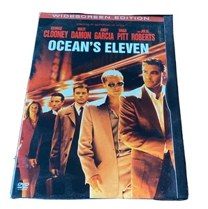 Oceans Eleven (DVD, 2002, Widescreen) Used Free Shipping - Picture 1 of 4