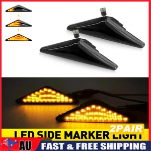 4x Fit For Ford Focus MK 98-04 Dynamic LED Side Turn Signal Maker Light 4364357 - Picture 1 of 19